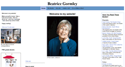 Desktop Screenshot of beatricegormley.com